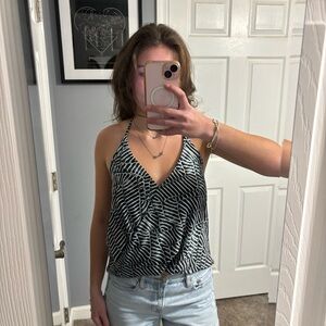 NWT Veronica M Halter Tank Top